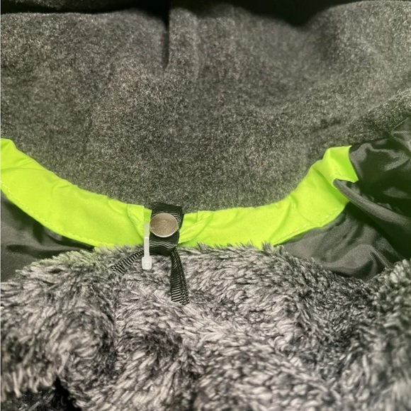 Gerry Kids Puffer Reflective Trim Water Wind Resistant Fleece Beani Blue Size 5 - Picture 3 of 4